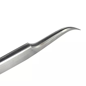 Pinzas de pestañas multifuncionales de acero inoxidable de alta demanda en diferentes tamaños y colores - Product Image 4