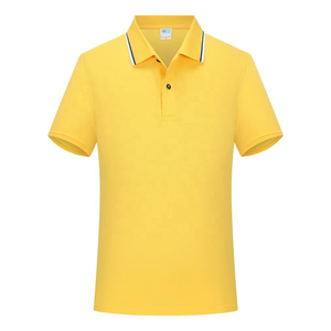 Suministro de fábrica Diseño personalizado Logo Polo liso Camiseta Verano Manga corta Poliéster Bordado Secado rápido Polo de golf para hombres - Product Image 3