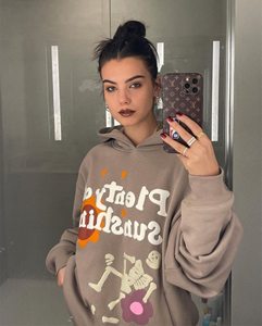 Sudadera con Capucha Unisex de Alta Calidad, 100% Algodón Ecológico, Personalizable, con Forro, para Primavera, Tallas Grandes, para Hombre - Product Image 2