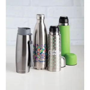 Thermos personnalisable de 500 ml en acier inoxydable Robusta pour le merchandising - Product Image 2