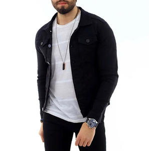 2026 New Fashion Design High Quality Men Denim Jacket Wholesale Price Custom Made Denim Men's Jackets - Product Image 2