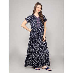 Ensemble de robe de nuit et peignoir en tissu doux, imprimé alpin, avec poche latérale et broderie au col, pour mariée, personnalisable ODM, avec cordon de serrage, 3 pièces - Product Image 2