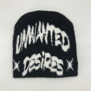 Gorro de punto unisex, cálido, suave y acogedor, forrado de lana, ajustable, elegante, para exteriores, para clima frío, uso casual. - Product Image 1