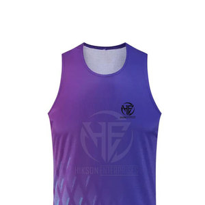 Uniforme de Atletismo para Hombre Hecho en Fábrica, Ropa Deportiva Profesional de Poliéster, Uniforme de Atletismo Ligero - Product Image 4