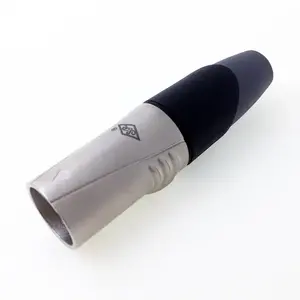 Conectores XLR macho de 3 pines con aleación de zinc y carcasa niquelada para aplicaciones de audio y video - Product Image 4