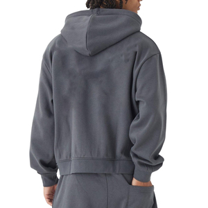 Sudaderas con capucha de lana de secado rápido para hombres de alta calidad Moda de invierno con técnicas bordadas y serigrafía teñida lisa - Product Image 5