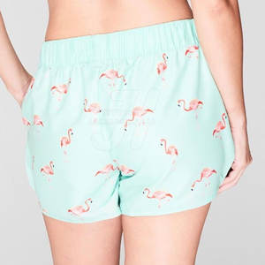 Pantalones cortos informales de algodón transpirable para mujer Pantalones cortos casuales de cintura alta elásticos para mujer Ropa de verano - Product Image 3