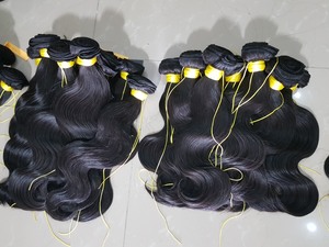 30-Inch Machine Double Weft <b>Body</b> <b>Wave</b> Remy Hair 100% Virgin Raw 8A Grade Vietnamese Extensions Custom Logo All Colors Suitable - Product Image 6