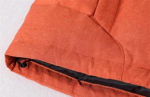 Chaqueta cálida de invierno para hombre, parka informal para exteriores, cortavientos transpirable con cremallera de talla grande - Product Image 2