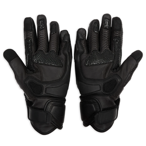 Biker Racing invierno negro cuero de vaca genuino impermeable transpirable de alta calidad Unisex guantes de moto carreras de motos - Product Image 2
