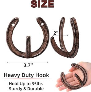 Heavy Duty Coat <b>Hooks</b> <b>Wall</b> Mounted With Screws Retro <b>Hooks</b> Utility <b>Hooks</b> for Coat Scarf Bag Towel <b>Key</b> Cap Hat - Product Image 5
