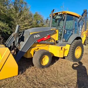 Chargeur rétrocaveuse Johnn Deerre 310SL utilisé pour la vente charge nominale de 6 tonnes avec composants de base boîte de vitesses de pompe moteur - Product Image 4