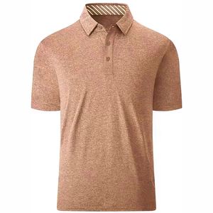 Camisetas de polo de alta calidad para hombre, ropa deportiva de patrón sólido ecológico de poliéster 100% en colores personalizados - Product Image 2