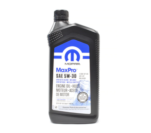 MOPAR MAXPRO 5W30 Automotive Lubricant Anti-Wear SYN BLEND 6 PACK 1 QUART 68518204AA - Product Image 1