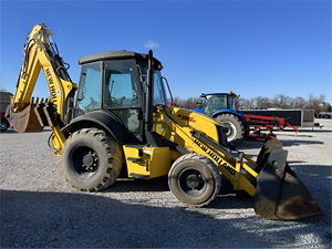 2017 NEW HOLLAND B95C prix usine basses heures chargeuse-pelleteuse chargeuse sur pneus 7 tonnes de haute qualité à vendre - Product Image 2