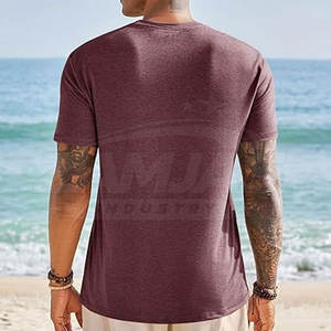 T-shirts pour hommes confortables, à séchage rapide, respirants, imprimés, 100% coton, prix de gros, pas cher. - Product Image 3