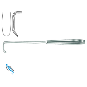 Retractor Langenbeck de Acero Inoxidable de Alta Calidad, 50x11 mm, Longitud 22 cm, Fabricante y Exportador de Instrumentos Quirúrgicos - Product Image 4