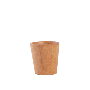 Tasse à café en bois de hêtre - Tasse à expresso écologique - Tasse à thé et à café arabe en bois massif naturel - Petite vaisselle artisanale - Product Image 4