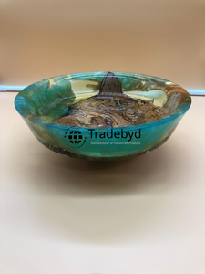 Diseño de tazón de resina hecho a mano de lujo para la cocina del hogar con estilo interior moderno o propósito de decoración de regalo por Tradebyd - Product Image 4