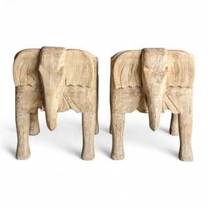 Silla de Madera Estilo Rústico con Forma de Elefante para Muebles de Restaurante - Product Image 3