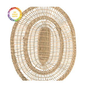 Alfombrilla de algas marinas, Material tejido a mano Natural para decoración del hogar, revestimiento de suelo hecho en Vietnam, alta durabilidad, ecológico - Product Image 6