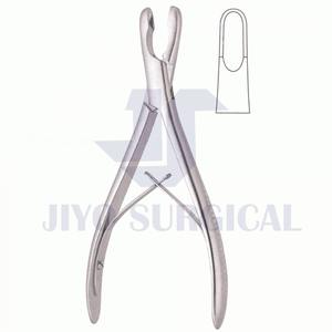 Instrumento de corte de hueso quirúrgico Luer Bone Rongeu de doble acción de acero inoxidable para procedimientos ortopédicos y espinales - Product Image 6