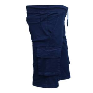 Short décontracté taille moyenne 100% coton pour hommes avec motif tissé Short cargo respirant de type solide Service OEM disponible - Product Image 2