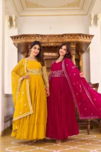 NOVEDAD DE VERANO 2024, vestido de moda Fox Georgette hasta el suelo para niñas, vestido de talla grande Formal/playa/informal/ropa de fiesta, producto de trabajo Zecard Ram - Product Image 6