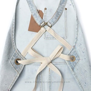 ผ้ากันเปื้อนอเนกประสงค์สำหรับช่างตัดผมพร้อมสายรัดแบบปรับได้ผ้าคลุมทำผมปรับโลโก้ได้ - Product Image 5