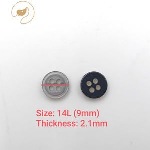 Botón de Concha Redondo de Perla Ecológico Blanco de 14L con 4 Agujeros, Accesorios de Verano en Oferta - Product Image 4