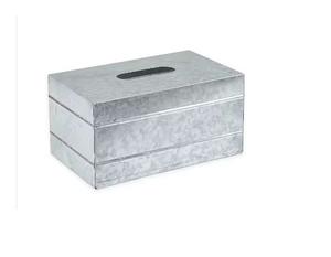 Decoración de baño de forma cuadrada de alta calidad elegante estándar mejor última caja de pañuelos de Metal brillante - Product Image 6