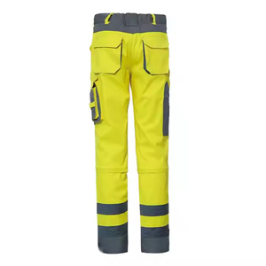 Haute qualité sécurité travail homme pantalon Cargo travail pantalon Durable sécurité pantalon en gros Construction haute visibilité pantalon de sécurité - Product Image 3