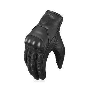 Gants de moto imperméables de course à doigts complets en cuir de vachette de qualité supérieure pour unisexe avec ODM OEM - Product Image 5
