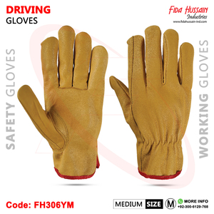 ถุงมือหนังแพะสำหรับอุตสาหกรรมถุงมือ2025แบบไม่มีสายรัดนิ้วโป้งพร้อมถุงมือจับอย่างดี - Product Image 4