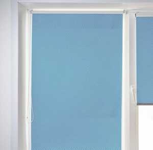 โรลเลอร์บลายบลูส์ทรงเรขาคณิตที่ทันสมัย | ที่บังแดดหน้าต่างลวดลายที่กำหนดเองสำหรับสำนักงานและตกแต่งบ้านเฉดสีร่วมสมัยสำหรับสำนักงาน - Product Image 3