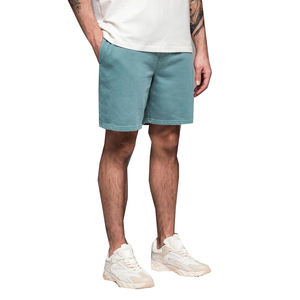 Pantalones Cortos Deportivos Casuales para Hombre, 100% Algodón, Cómodos, de Alta Calidad, Transpirables, de Secado Rápido, Cintura Media, Cierre con Cordón, Tejido Sólido - Product Image 2