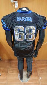 Uniforme de Fútbol Americano de Primera Calidad 2024, Personalizado con Impresión por Transferencia de Calor, Talla Grande, 100% Poliéster, Jersey, Pantalones y Calcetines - Product Image 5