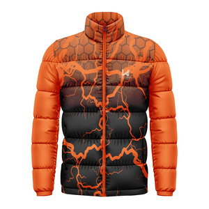 แจ็กเก็ตซิป W4G ใช้ได้ทั้งชายและหญิงผ้าแคนวาสพิมพ์ลายตัวอักษรกันน้ำได้เป็นมิตรกับสิ่งแวดล้อมสำหรับฤดูหนาว - Product Image 4