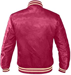 Traje informal para hombre Chaquetas universitarias de satén de calidad duradera Los mejores diseños Estilo vintage Venta al por mayor Famosa chaqueta de producto - Product Image 4