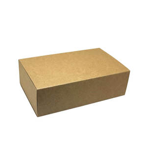 16*10,2*5,5 cm negro Kraft cajón caja hecha a mano jabón regalo artesanía joya macarrón embalaje fiesta regalo cajas de papel - Product Image 3