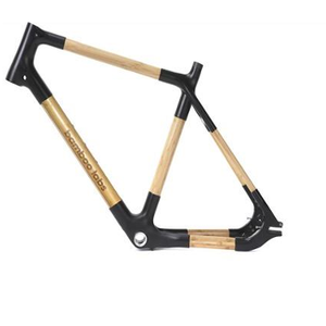 Cadre de vélo en bambou avec joints en acier/aluminium, personnalisable, compatibilité universelle - Product Image 1
