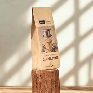 Café moulu Arabica aromatisé à la cannelle Milano Premium, torréfaction moyenne, goût amer traditionnel, OEM ODM - Product Image 5