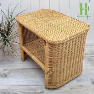 Meilleur vendeur Table basse ronde moderne Écologique Rotin naturel Fait à la main Meubles de salon en provenance du Vietnam - Product Image 4