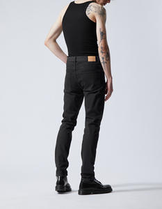 Nouvelle Vente Chaude : Jeans Classiques en Coton pour Hommes, Style Vintage Droit, Couleurs Foncées, Tenue de Travail, Vente en Gros pour Hommes - Product Image 2