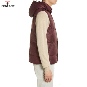 Chaleco de burbuja liso transpirable de alta calidad para hombre, chaleco transpirable sin mangas de gran tamaño - Product Image 4