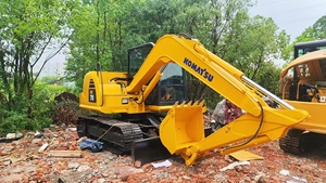 Miniexcavadora Komatsu usada en buenas condiciones, excavadoras de orugas PC 70 60 55 56 90 en China para la venta - Product Image 3