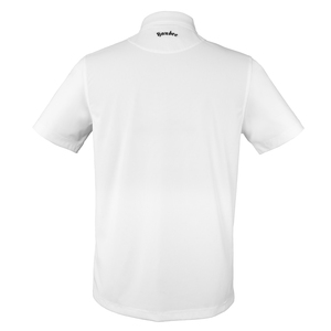 Venta al por mayor ODM de alta calidad de los hombres de poliéster seco Spandex deportes de golf botón para Polo camiseta logotipo personalizado con estampado floral - Product Image 3