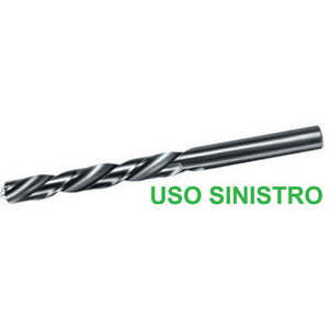 Broca de centrado de 5 mm con rotación izquierda 8402G 17 para mampostería, carburo duradero TCT, acero HSS M42 M35, acabado ámbar, estándar DIN 338 - Product Image 1