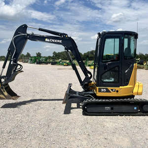 Miniexcavadora compacta 2023 Johnn Deere 35P, motor Yanmar usado, válvula hidráulica Kawasaki, peso operativo de 0,8-8 toneladas, caja de cambios PLC - Product Image 4