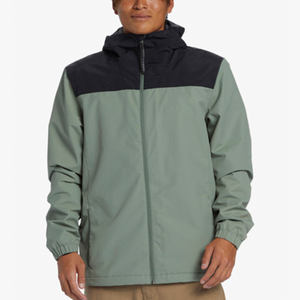 Chaqueta cortavientos resistente al agua con logotipo personalizado para hombres Abrigo impermeable elegante de talla grande para exteriores para todas las actividades - Product Image 1